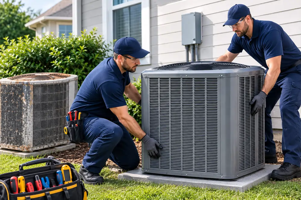  Professional AC installation and replacement 